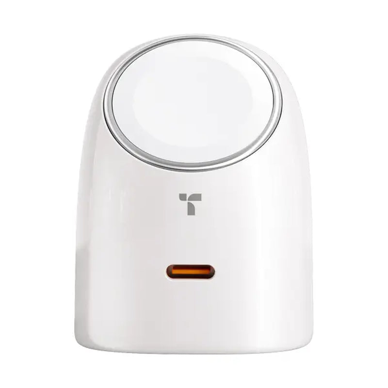 TORRAS Flasheye 45W 2-In-1 Charger for Apple Watch, Snap-On Magnetic Charging, 45W USB-C PD Fast Charging for Iphone17 16 15 14 13Pro Max, Ipad & Macbook, Travel, Compact Cute Desk Charger, Foldable Plug, Travel Friendly, Minimal Setup for Apple Lovers