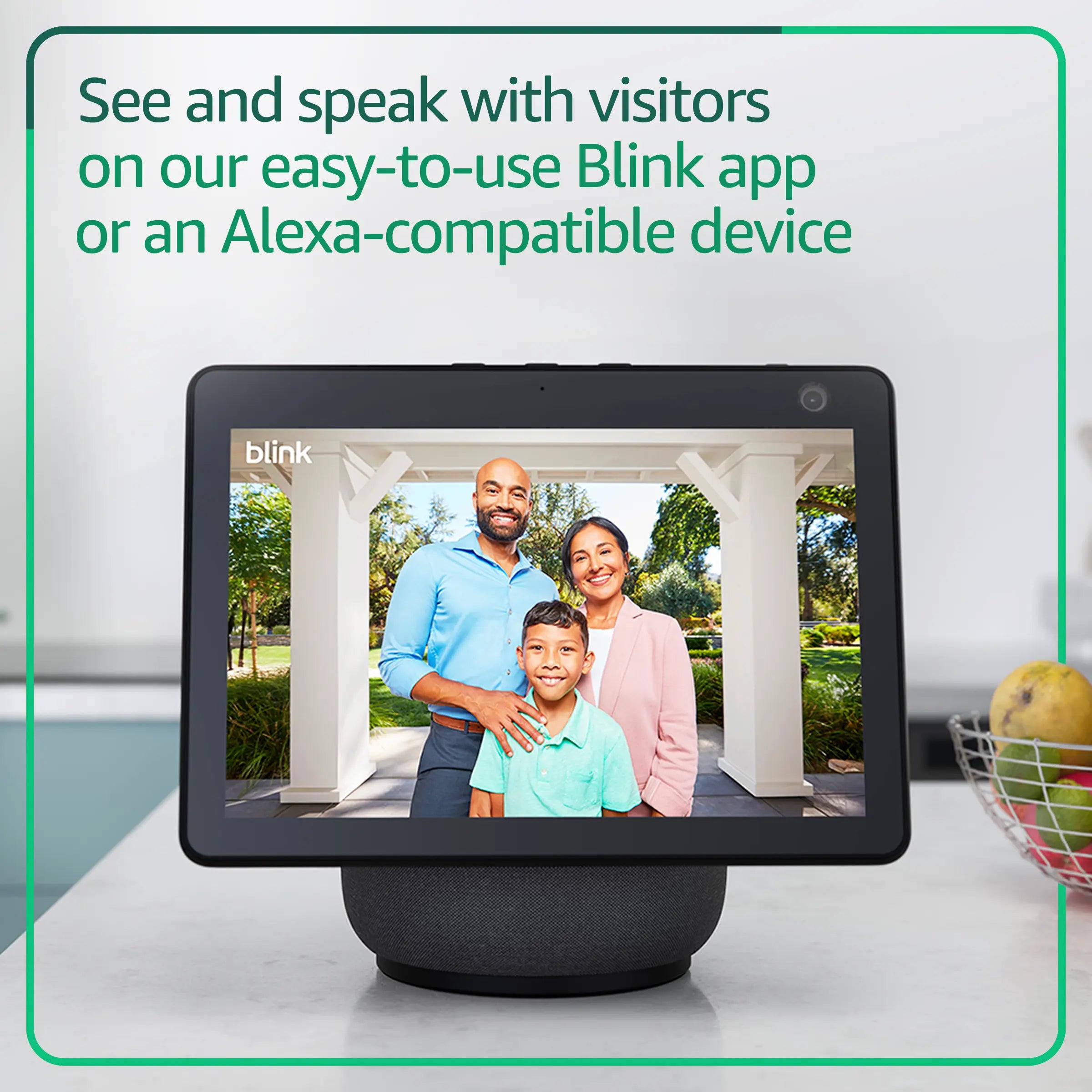 All-New Blink Video Doorbell – Sync Module Core Included (Black)