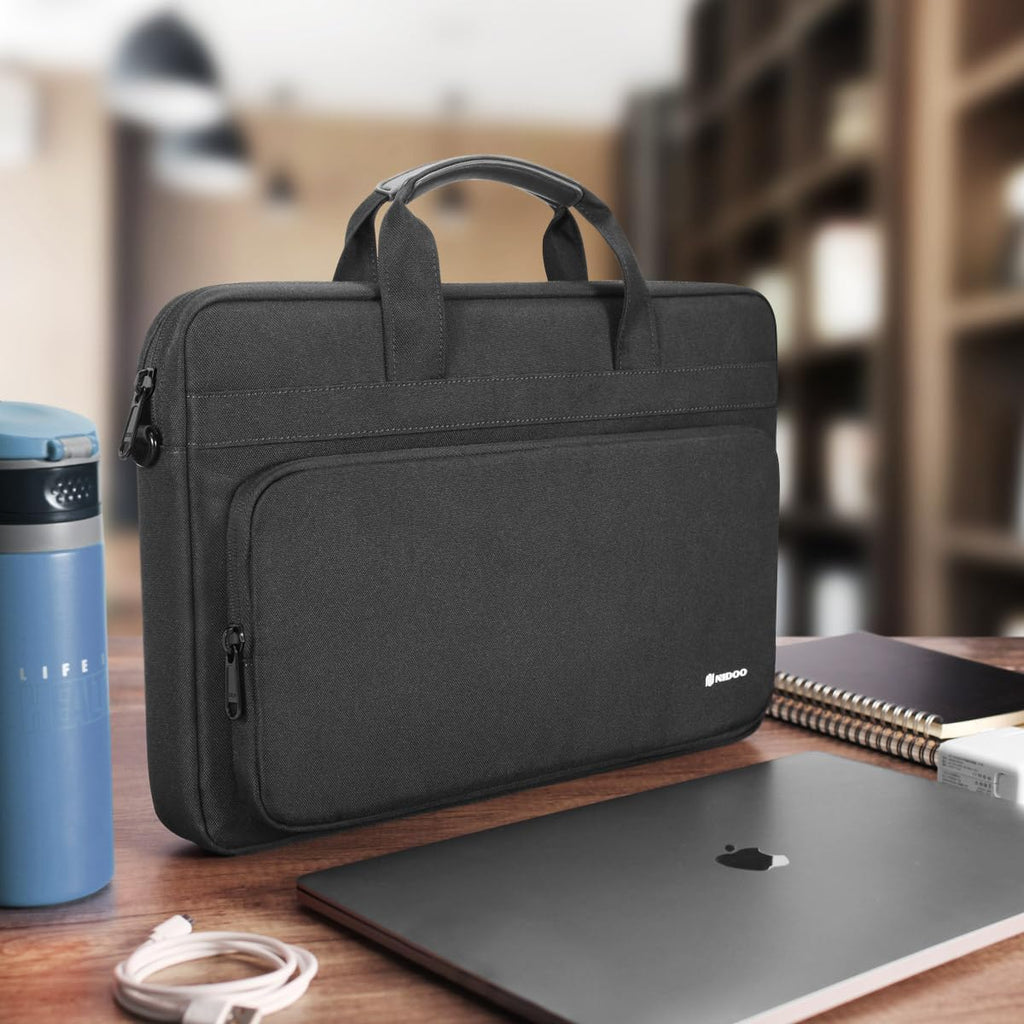14-15 Inch Laptop Shoulder Bag Briefcase Messenger Sleeve for 15" Macbook Air M2 / 15" Surface Laptop 5 4 3/16" Macbook Pro M3 M2 M1 / 15" Dell Latitude 5540/15" Lenovo Thinkbook 15 Gen 4