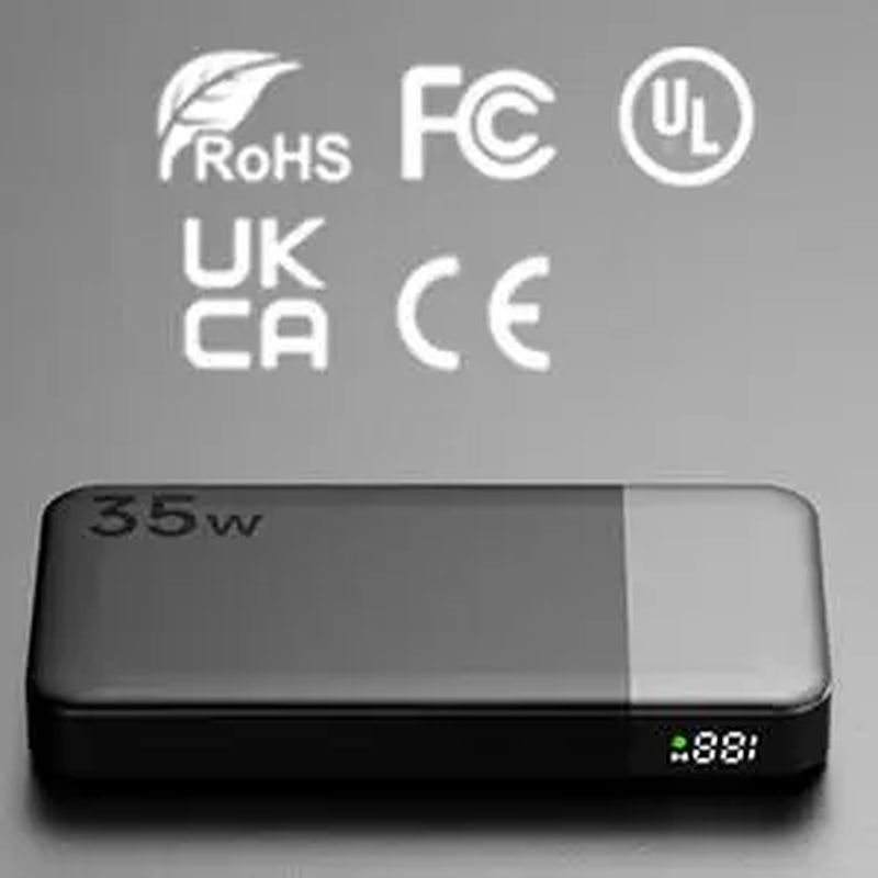 20000Mah Ultra High Capacity Powerbank, PD3.0 Fast Charging Portable Chargerfor Travel, Outdoor Camping, Homeemergency Power Outages Phone Smartphone