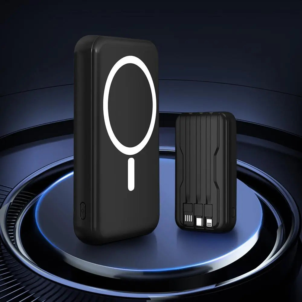 Magnetic Battery 10000Mahwireless Portable Charger, Powerbank 22.5W PD Fast Charging Formagsafe Battery