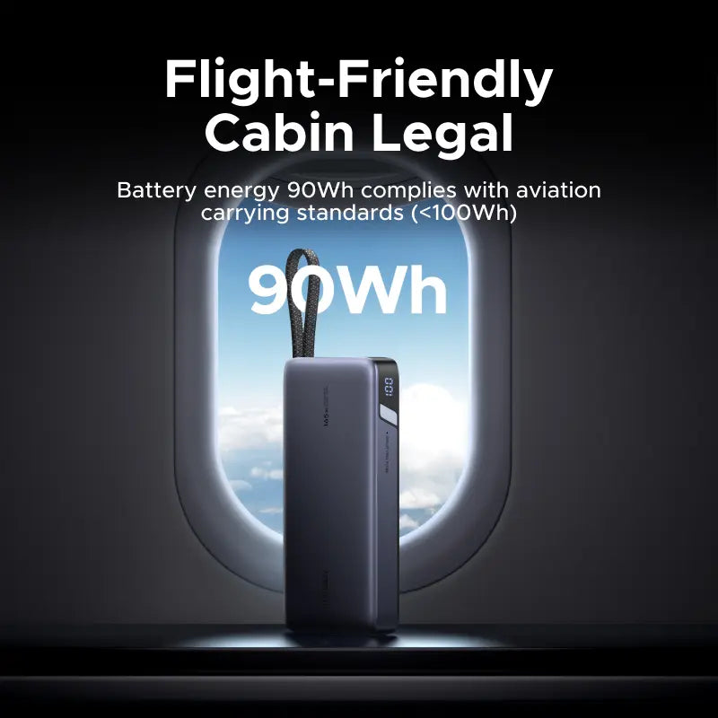 UGREEN 25000Mah PD145W Powerbank, 20000Mah PD100W Powerbank Fast Charging with Type C Cable for Iphone 17 16 Pro Max Chargeable Smartphone Accessories-Deals for You,Tiktokshopblackfriday ,Tiktokshopstockup