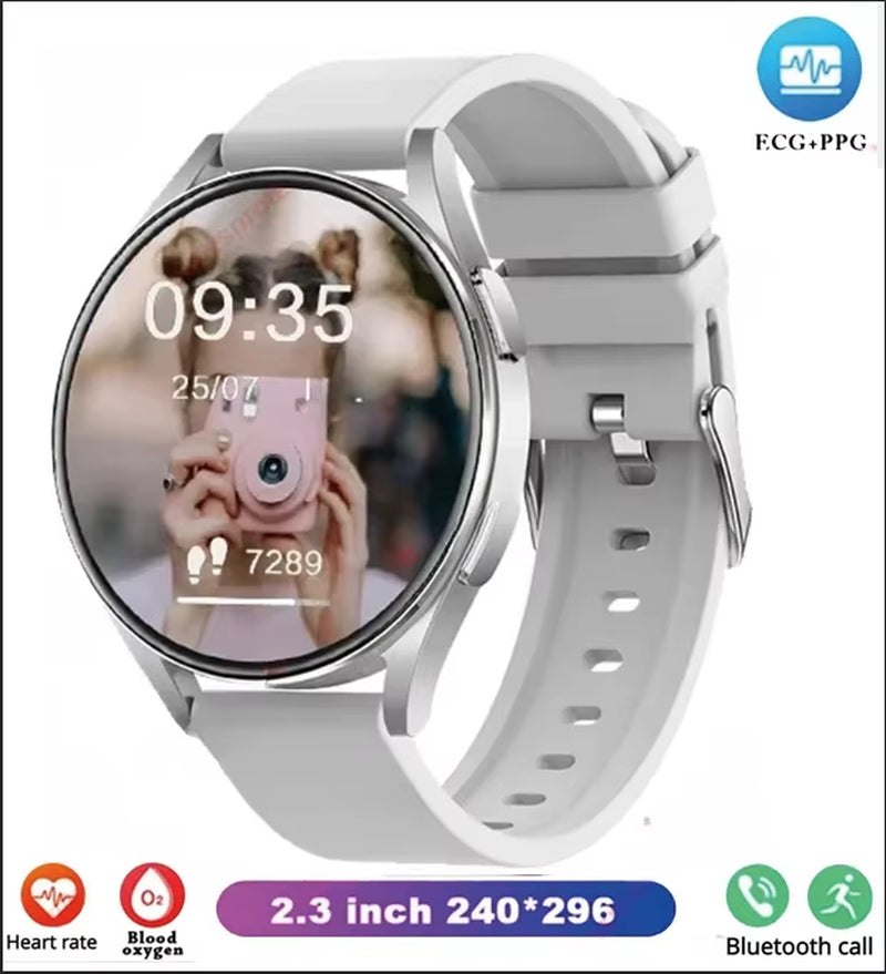 New Bluetooth Call Smart Watch Women Custom Dial Steel Watches Men Sports Fitness Tracker Heart Rate Smartwatch