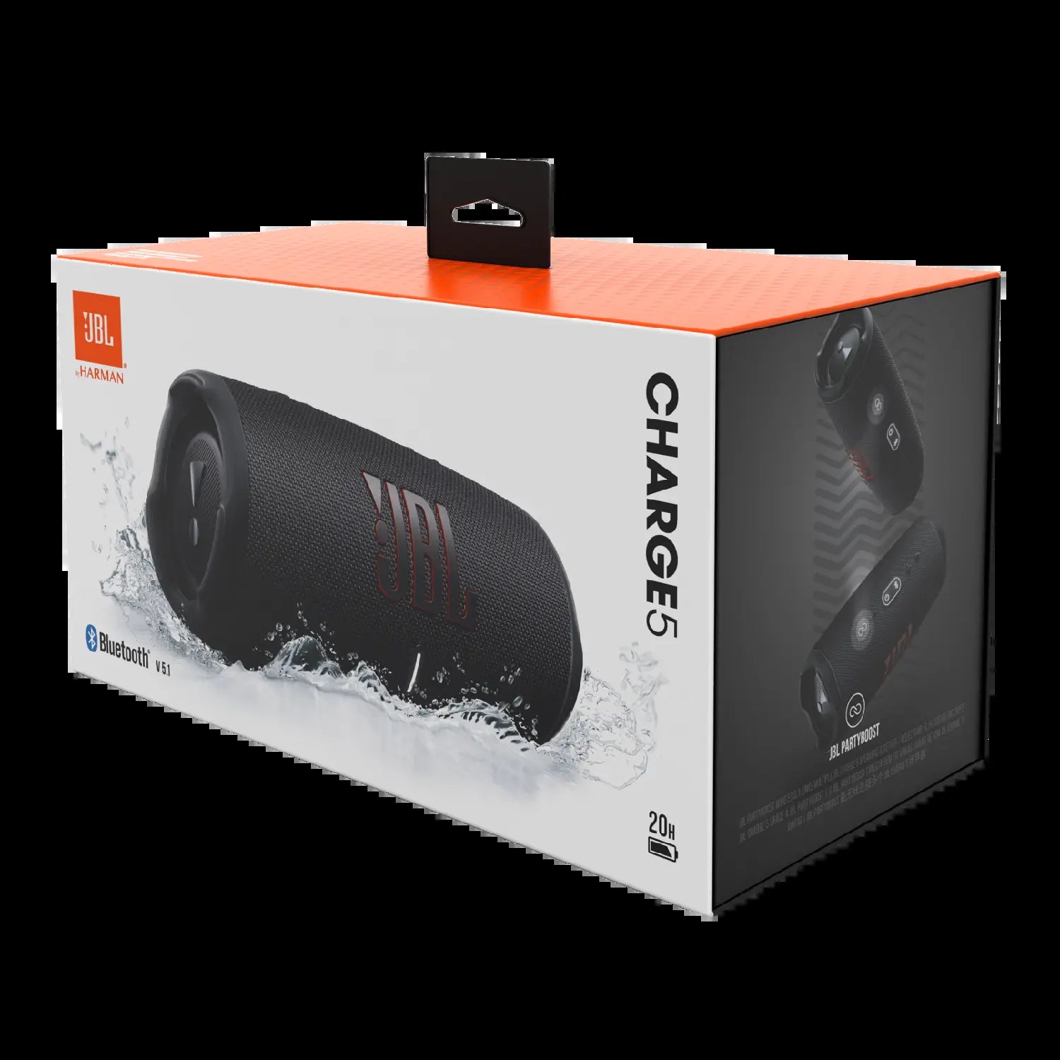 JBL Charge 5, Portable Waterproof Speaker with Powerbank