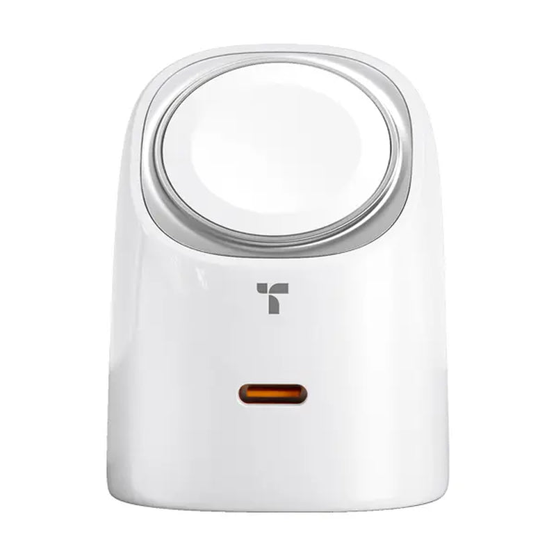 TORRAS Flasheye 45W 2-In-1 Charger for Apple Watch, Snap-On Magnetic Charging, 45W USB-C PD Fast Charging for Iphone17 16 15 14 13Pro Max, Ipad & Macbook, Travel, Compact Cute Desk Charger, Foldable Plug, Travel Friendly, Minimal Setup for Apple Lovers