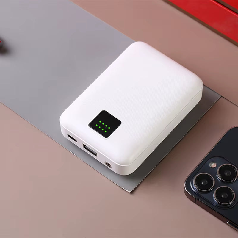 50000Mah Powerbank for Heating Vest Jacket Gloves Heated Auxiliary Battery DC 7.4V Portable Powerbank Electric Heating Equipment