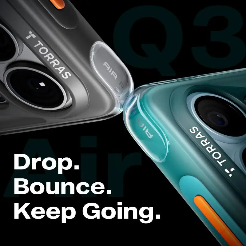 TORRAS Q3Air for Samsung S26Ultra with 360° Ring Stand & Airbag Protection 4-Meter Anti-Fall Shockproof Cover