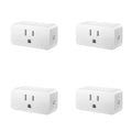 VEVOR 4 Pack Smart Plug, Tiktokshopblackfriday, Voice Control Outlet, Remote & Scheduled, Works with Alexa & Google Home Assistant, Remote Control App Compatible with Android 5.0 or Higher & Ios 10.0 or Highe
