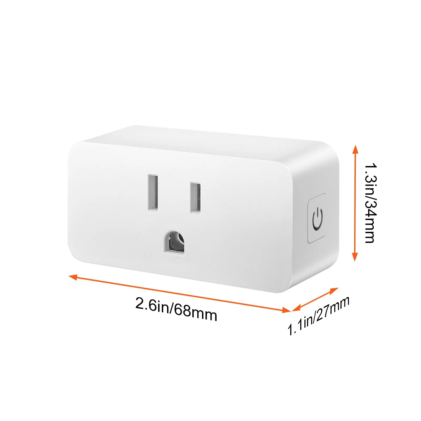 VEVOR 4 Pack Smart Plug, Tiktokshopblackfriday, Voice Control Outlet, Remote & Scheduled, Works with Alexa & Google Home Assistant, Remote Control App Compatible with Android 5.0 or Higher & Ios 10.0 or Highe