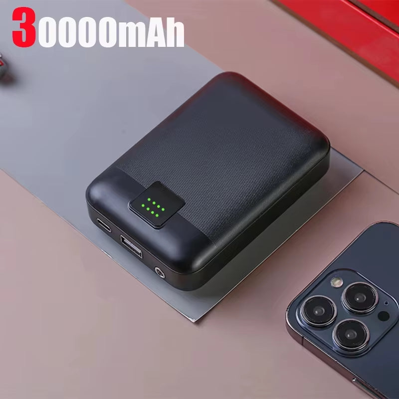 50000Mah Powerbank for Heating Vest Jacket Gloves Heated Auxiliary Battery DC 7.4V Portable Powerbank Electric Heating Equipment