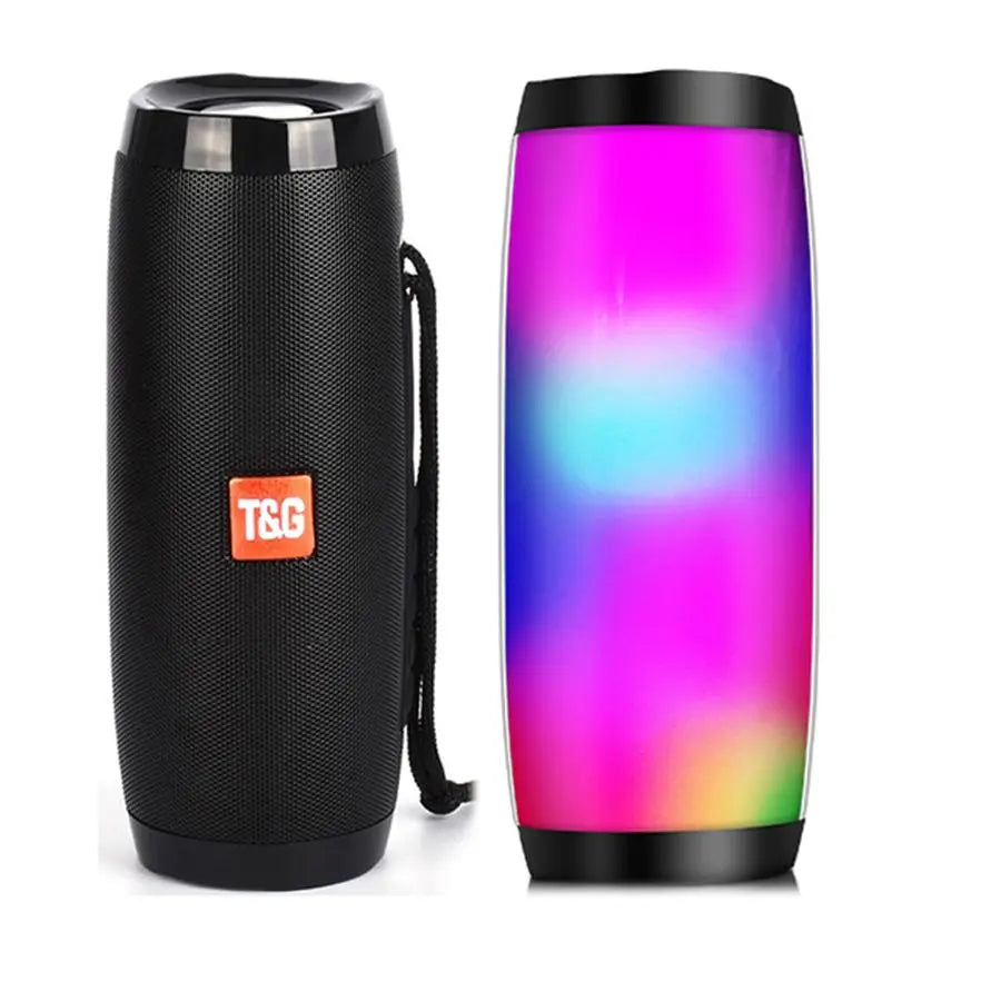 T&G Wireless Speaker, 1 Count Portable Subwoofer Speaker, Waterproof Bluetooth-Compatible Speaker, Mini Speaker for Outdoor, Home, Office, Audio