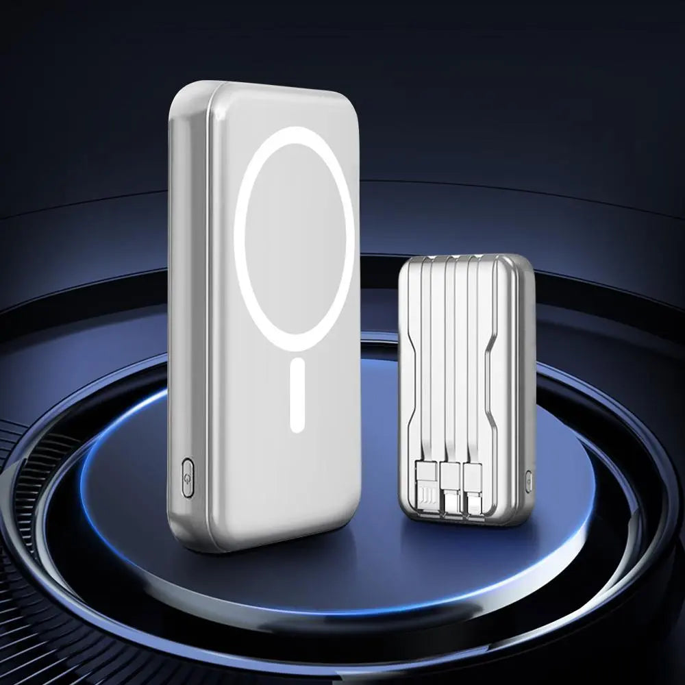 Magnetic Battery 10000Mahwireless Portable Charger, Powerbank 22.5W PD Fast Charging Formagsafe Battery