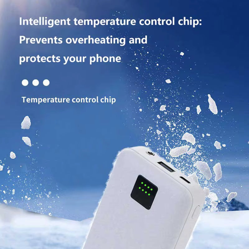 50000Mah Powerbank for Heating Vest Jacket Gloves Heated Auxiliary Battery DC 7.4V Portable Powerbank Electric Heating Equipment