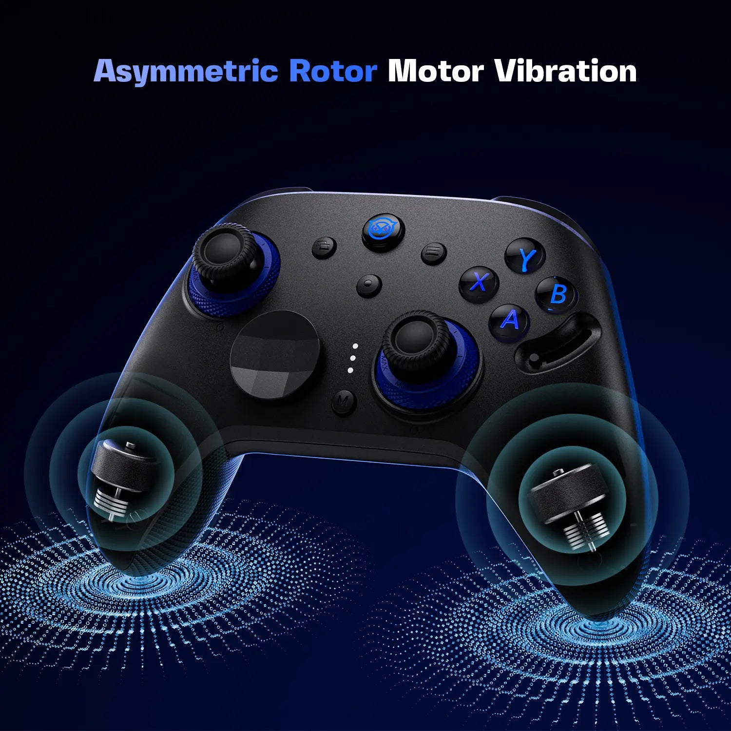 NYXI Imperial PC Gaming Controller with Adjustable Tension TMR Joysticks (Zero Drift), Interchangeable ABXY Buttons for Pc/Switch Layouts, Dual-Mode Hall Triggers, 1200Mah Battery & Charging Dock – Compatible with PC, Switch, Android, TV