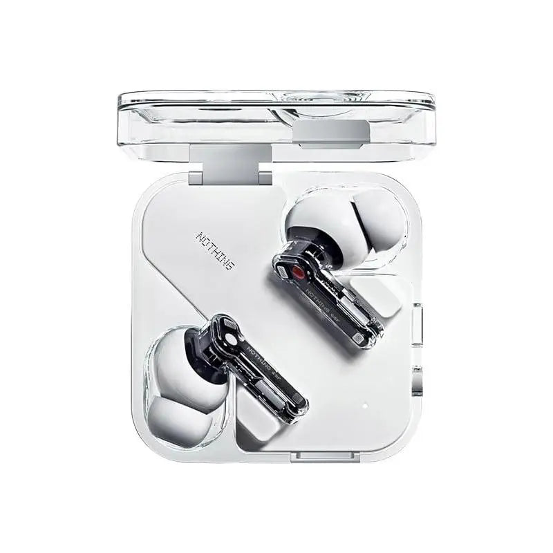 Nothing Ear Wireless Earbuds with Chatgpt Integration, Smart ANC, Hi-Res Audio with LDAC & LHDC, 11Mm Dynamic Bass Boost, 40.5H Playtime, 6 Mics for Calls Wireless Headphones, Wireless Charging White