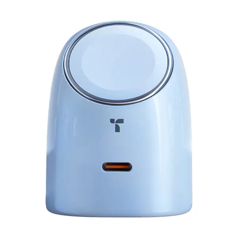 TORRAS Flasheye 45W 2-In-1 Charger for Apple Watch, Snap-On Magnetic Charging, 45W USB-C PD Fast Charging for Iphone17 16 15 14 13Pro Max, Ipad & Macbook, Travel, Compact Cute Desk Charger, Foldable Plug, Travel Friendly, Minimal Setup for Apple Lovers