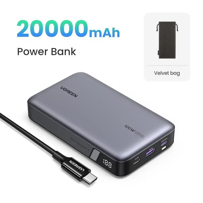 UGREEN 25000Mah PD145W Powerbank, 20000Mah PD100W Powerbank Fast Charging with Type C Cable for Iphone 17 16 Pro Max Chargeable Smartphone Accessories-Deals for You,Tiktokshopblackfriday ,Tiktokshopstockup