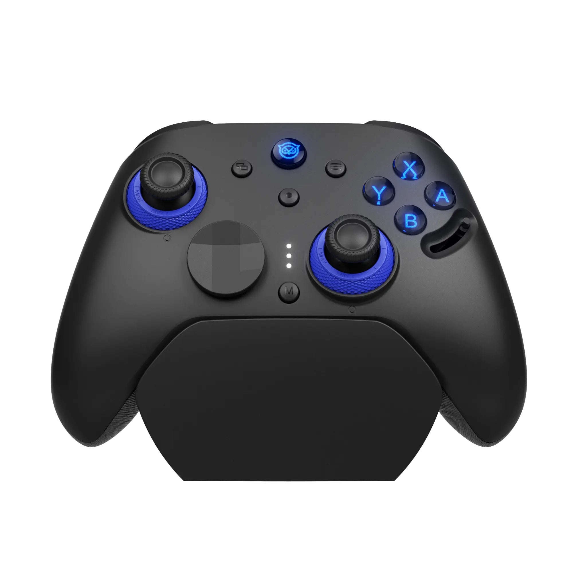 NYXI Imperial PC Gaming Controller with Adjustable Tension TMR Joysticks (Zero Drift), Interchangeable ABXY Buttons for Pc/Switch Layouts, Dual-Mode Hall Triggers, 1200Mah Battery & Charging Dock – Compatible with PC, Switch, Android, TV