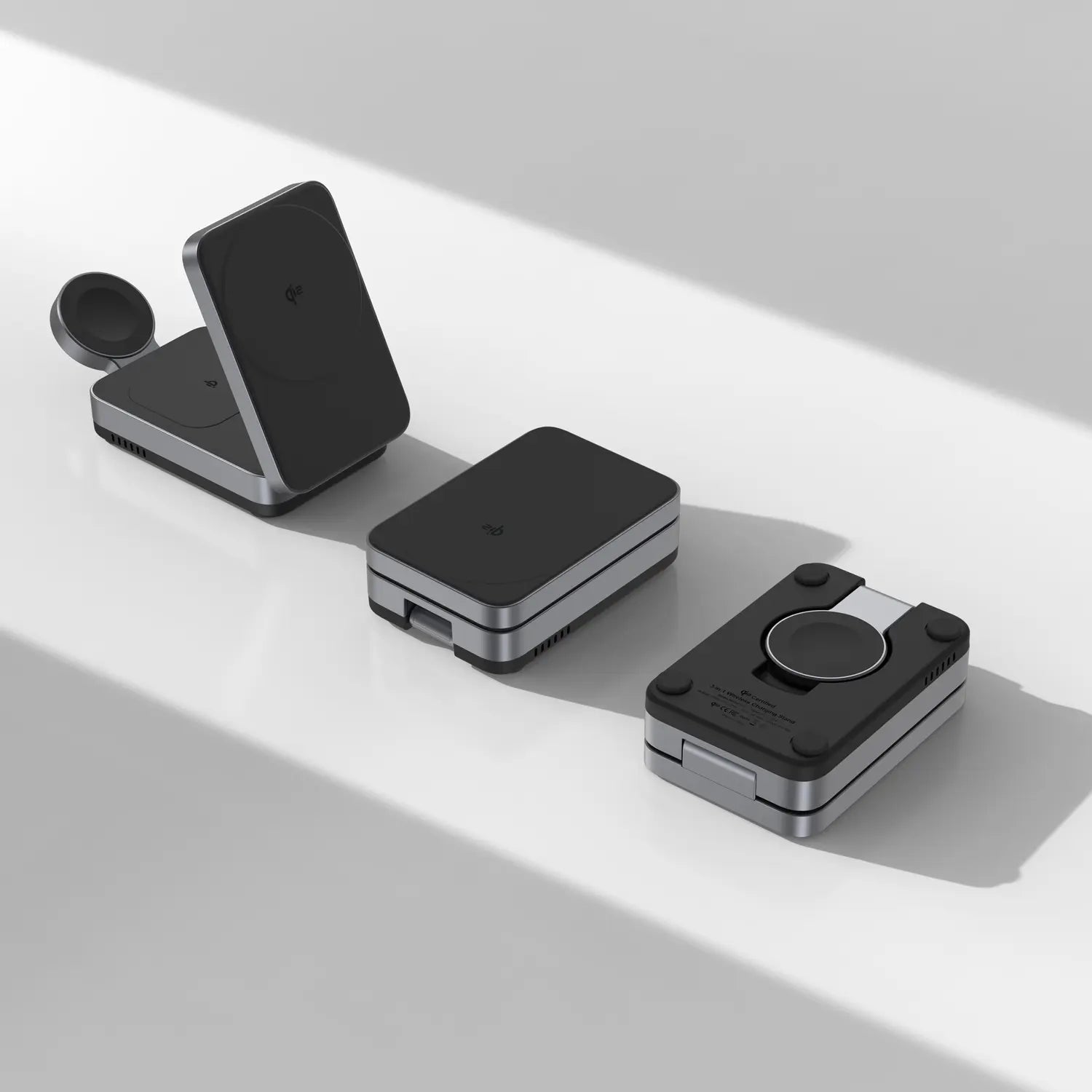 Buy in New Store: 【CHENYUNN.US】 Mag-Safe 3 in 1 Wireless Charging Station for Iphone 17 16 15 14 13 12 11 X Pro Max, Wireless Charger for Apple Watch Ultra 3 SE 9 8 7 6 5 4 3 2, for Airpods 4 Pro Pro 2 3