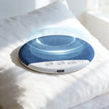 Under Pillow Sleep Speaker, Ultra-Thin Personal Sound Machine with White Noise & Bluetooth, Partner-Friendly Close-Range Audio for One Person, Timer & Memory Function, Blind-Touch Buttons, Ideal Gift for Better Nighttime Smartphone