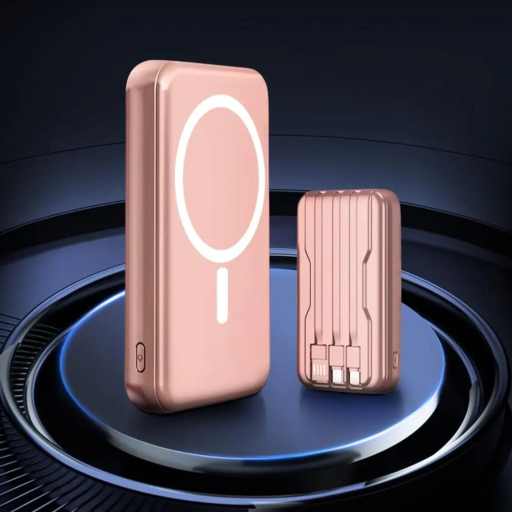 Magnetic Battery 10000Mahwireless Portable Charger, Powerbank 22.5W PD Fast Charging Formagsafe Battery